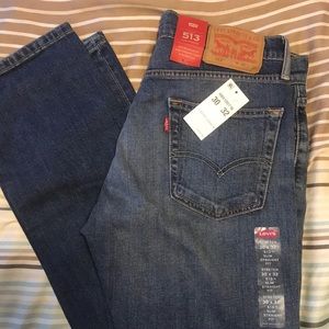 NWT Levi’s 513 slim straight size 30X32
